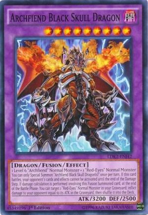Archfiend Black Skull Dragon - LDK2-ENJ42: Legendary Decks II