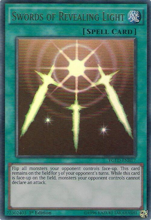Swords of Revealing Light - YGDL-ENB17: King of Games: Yugi's Legendary Decks