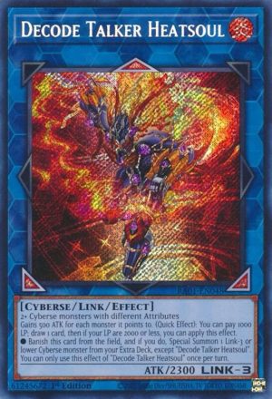 Decode Talker Heatsoul (Secret Rare) - RA01-EN048: 25th Anniversary Rarity Collection (RA01)