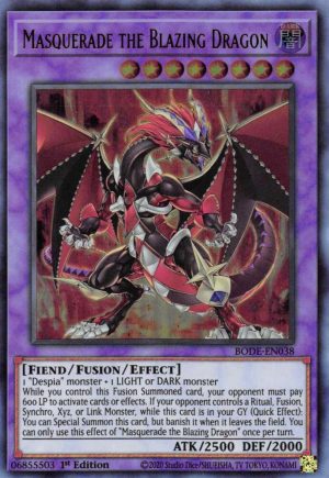 Masquerade the Blazing Dragon - BODE-EN038: Burst of Destiny