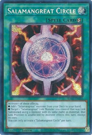 Salamangreat Circle (Secret Rare) - RA03-EN066: Quarter Century Bonanza (RA03)