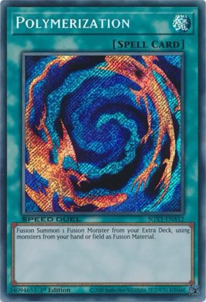 Polymerization (A) (Secret Rare) - SGX1-ENA12: Speed Duel GX: Duel Academy Box