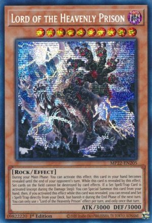 Lord of the Heavenly Prison - MP22-EN205: 2022 Tin of the Pharaoh's Gods