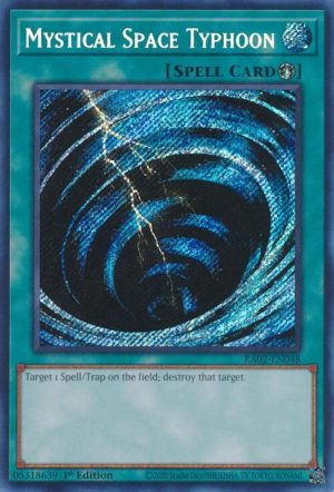 Mystical Space Typhoon (Secret Rare) - RA02-EN048: 25th Anniversary Rarity Collection II (RA02)
