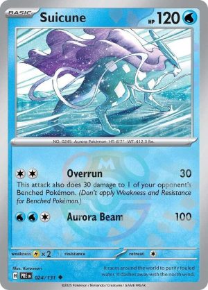 Suicune (Master Ball Pattern) - 024/131 : Prismatic Evolutions