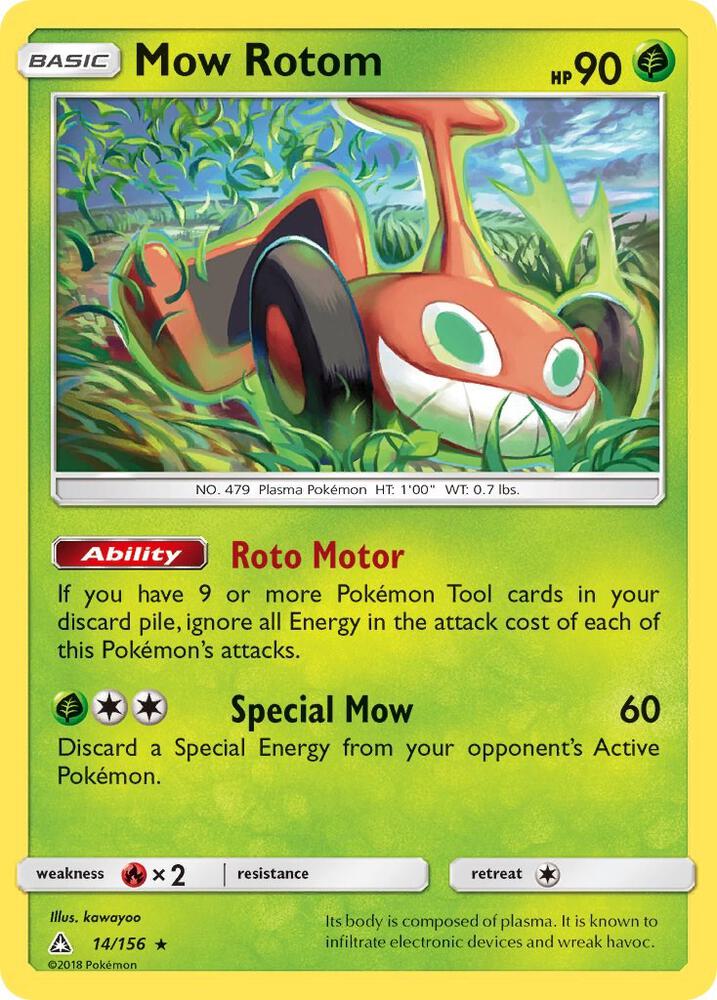 Mow Rotom - 14/156: SM - Ultra Prism