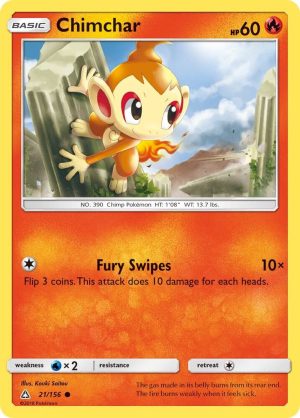 Chimchar (21) - 21/156: SM - Ultra Prism