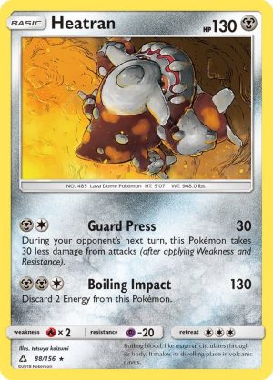 Heatran - 88/156: SM - Ultra Prism