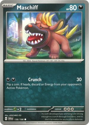 Maschiff - 136/198: SV01: Scarlet & Violet Base Set