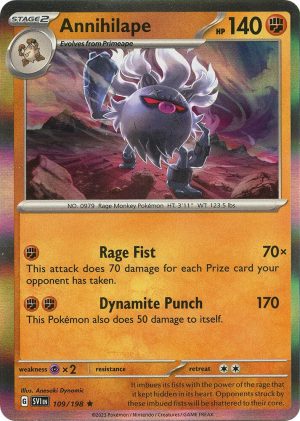 Annihilape - 109/198: SV01: Scarlet & Violet Base Set
