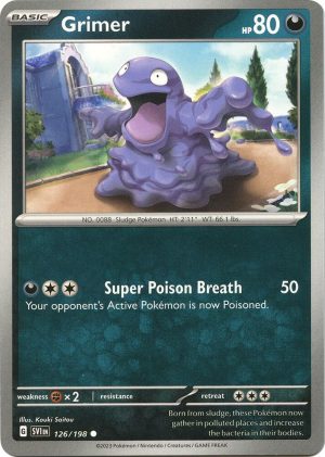 Grimer - 126/198: SV01: Scarlet & Violet Base Set