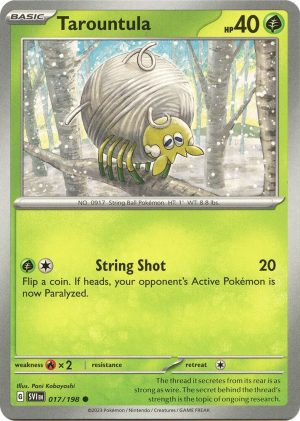 Tarountula - 017/198: SV01: Scarlet & Violet Base Set