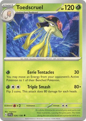 Toedscruel - 026/198: SV01: Scarlet & Violet Base Set