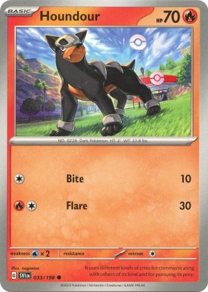 Houndour - 033/198: SV01: Scarlet & Violet Base Set
