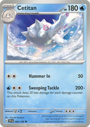 Cetitan - 060/198: SV01: Scarlet & Violet Base Set