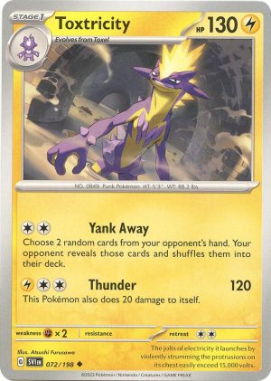 Toxtricity - 072/198: SV01: Scarlet & Violet Base Set
