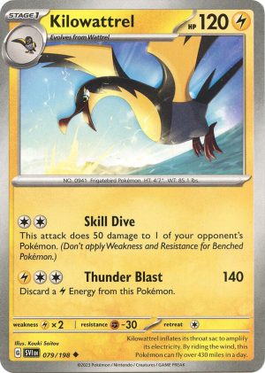 Kilowattrel - 079/198: SV01: Scarlet & Violet Base Set