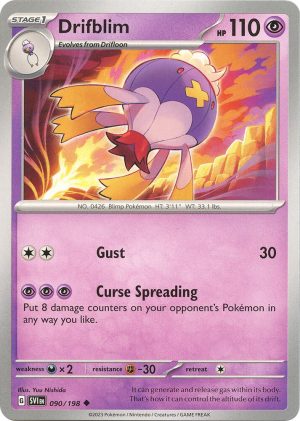 Drifblim - 090/198: SV01: Scarlet & Violet Base Set