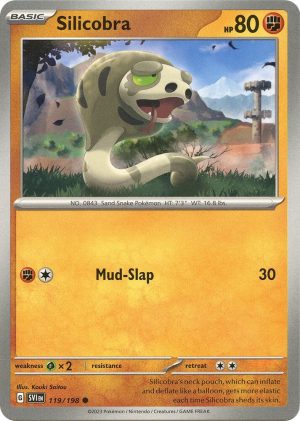 Silicobra - 119/198: SV01: Scarlet & Violet Base Set