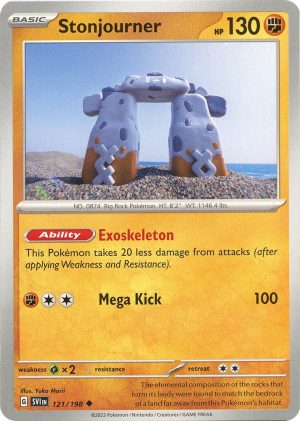 Stonjourner - 121/198: SV01: Scarlet & Violet Base Set