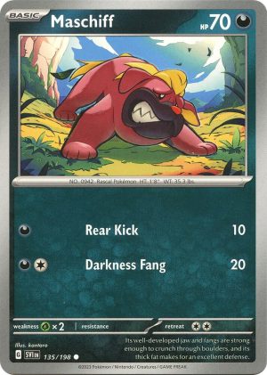 Maschiff - 135/198: SV01: Scarlet & Violet Base Set