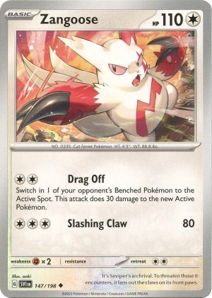 Zangoose - 147/198: SV01: Scarlet & Violet Base Set