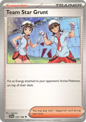 Team Star Grunt - 195/198: SV01: Scarlet & Violet Base Set