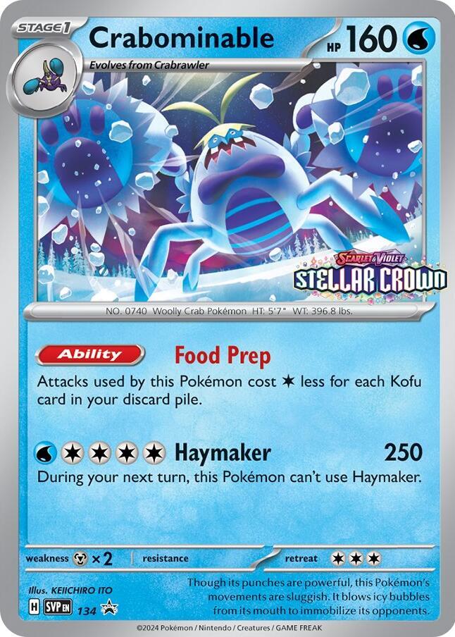Crabominable - 134/142: SV: Scarlet & Violet Promo Cards