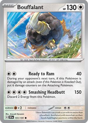 Bouffalant - 151/191: Surging Sparks