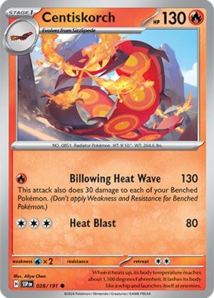 Centiskorch - 028/191: Surging Sparks