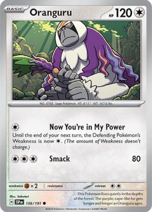 Oranguru - 156/191: Surging Sparks