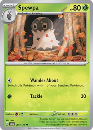 Spewpa - 006/191: Surging Sparks