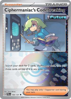 Ciphermaniac's Codebreaking (Poke Ball Pattern) - 104/131: SV: Prismatic Evolutions