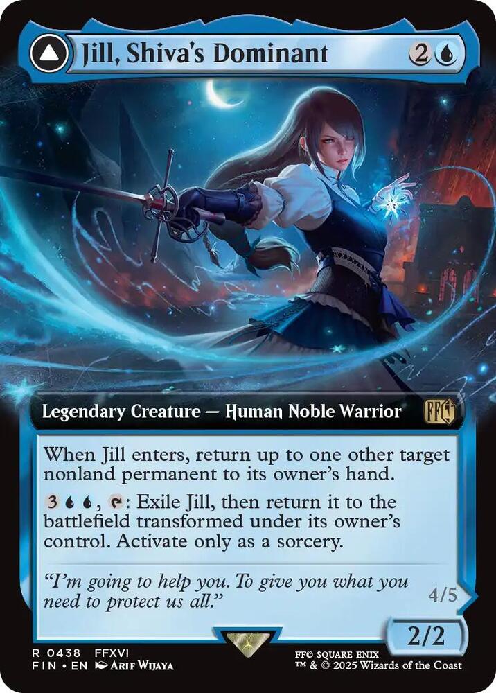 Jill, Shiva's Dominant (Extended Art) - 438: FINAL FANTASY