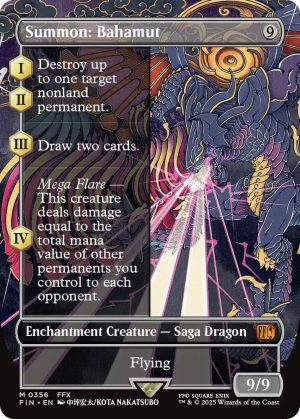 Summon: Bahamut (Borderless) - 356: FINAL FANTASY