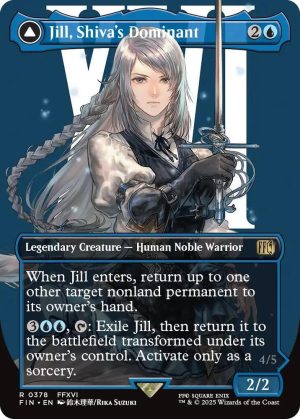 Jill, Shiva's Dominant (Borderless) - 378: FINAL FANTASY