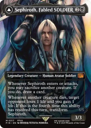 Sephiroth, Fabled SOLDIER (Borderless) (0317) - 317: FINAL FANTASY