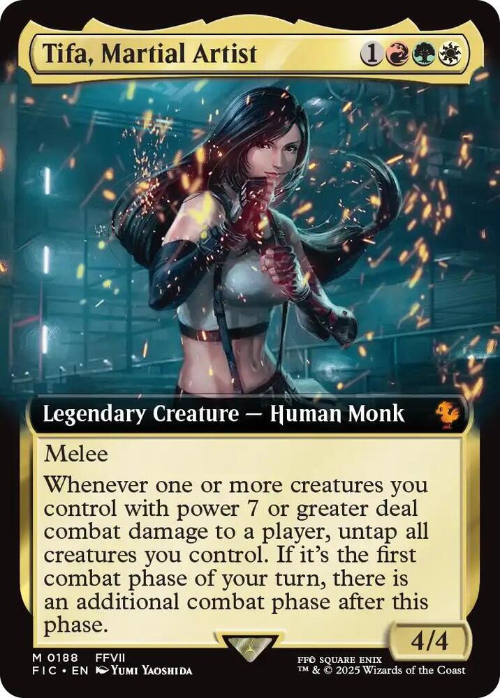 Tifa, Martial Artist (Extended Art) - 188: Commander: FINAL FANTASY