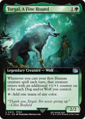 Torgal, A Fine Hound (Extended Art) - 474: FINAL FANTASY