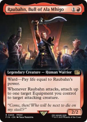 Raubahn, Bull of Ala Mhigo (Extended Art) - 465: FINAL FANTASY