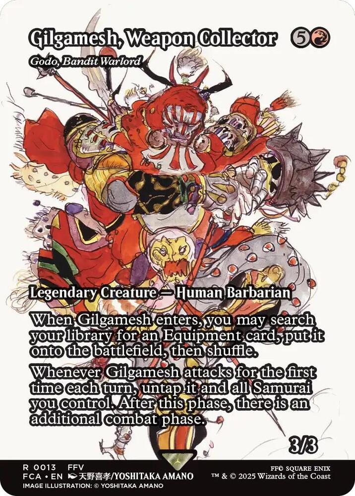 Gilgamesh, Weapon Collector - 13: FINAL FANTASY: Through the Ages