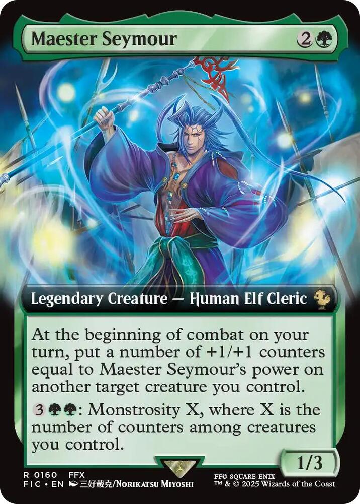 Maester Seymour (Extended Art) - 160: Commander: FINAL FANTASY
