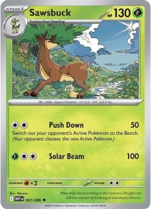 Sawsbuck - 007/086: White Flare