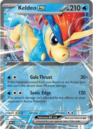 Keldeo ex - 030/086: White Flare