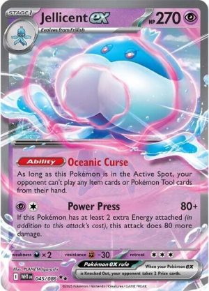 Jellicent ex - 045/086: White Flare