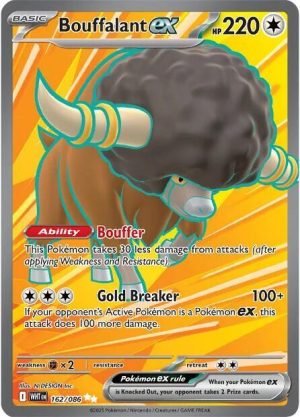 Bouffalant ex - 162/086: SV: White Flare