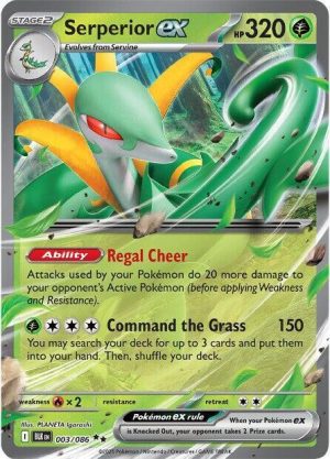 Serperior ex - 003/086: Black Bolt