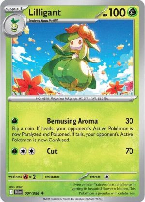 Lilligant - 007/086: Black Bolt