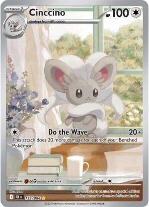 Cinccino - 153/086: Black Bolt