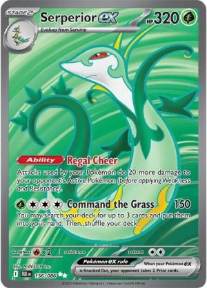 Serperior ex - 156/086: SV: Black Bolt